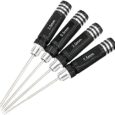 4pcs Hex Screw Driver, RC Tools Kit Hexagon Screwdriver Set for RC Car Boat Quadcopter Helicopter Multirotors Models (1.5mm 2mm 2.5mm 3.0mm)