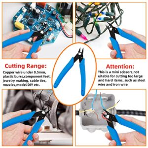 Makerfire Solder Flux Paste, Solder Wire Lead Free, Soldering Iron Tip Cleaner, Micro Shear Wire Cutter Pliers, 4 PCS Solder Tool Set, Soldering Iron Assist Accessories DIY Kit